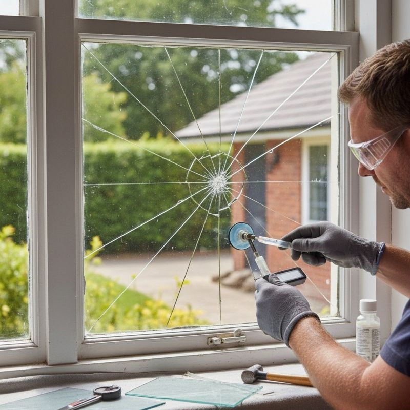 Cracked Window Repair