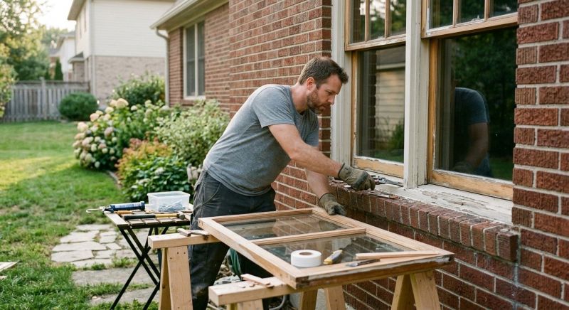 Hopper Window Repair in Kansas City, KS