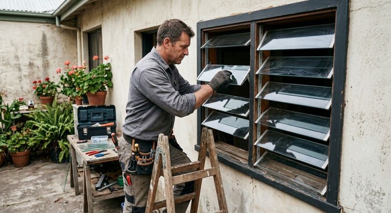 Louvre Window Repair in Olathe, KS