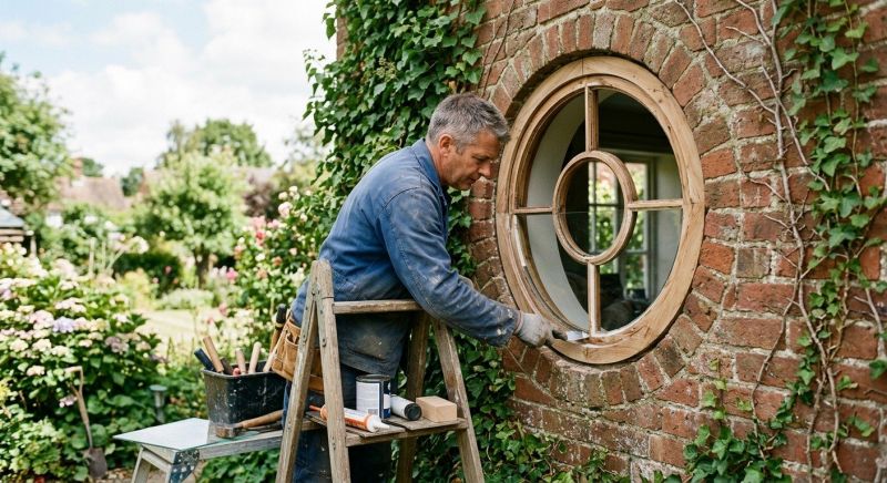 Round Window Repair in Alpharetta, GA