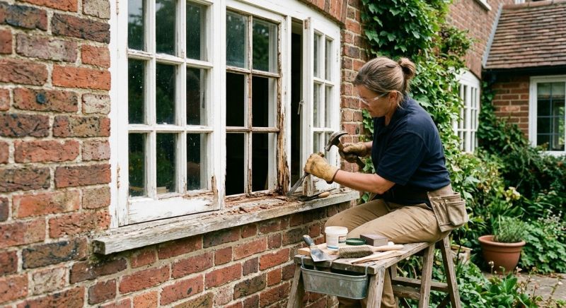 Window Frame Repair in Overland Park, KS