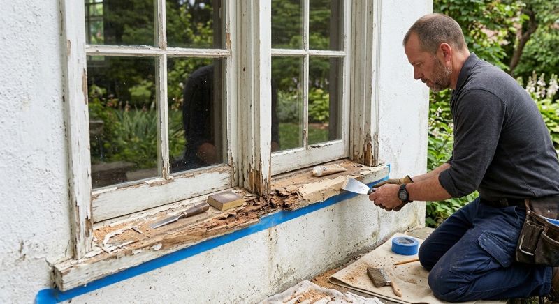 Window Sill Replacement in Littleton, CO