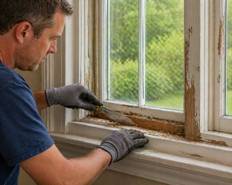 Wood Window Repair in Olathe, KS